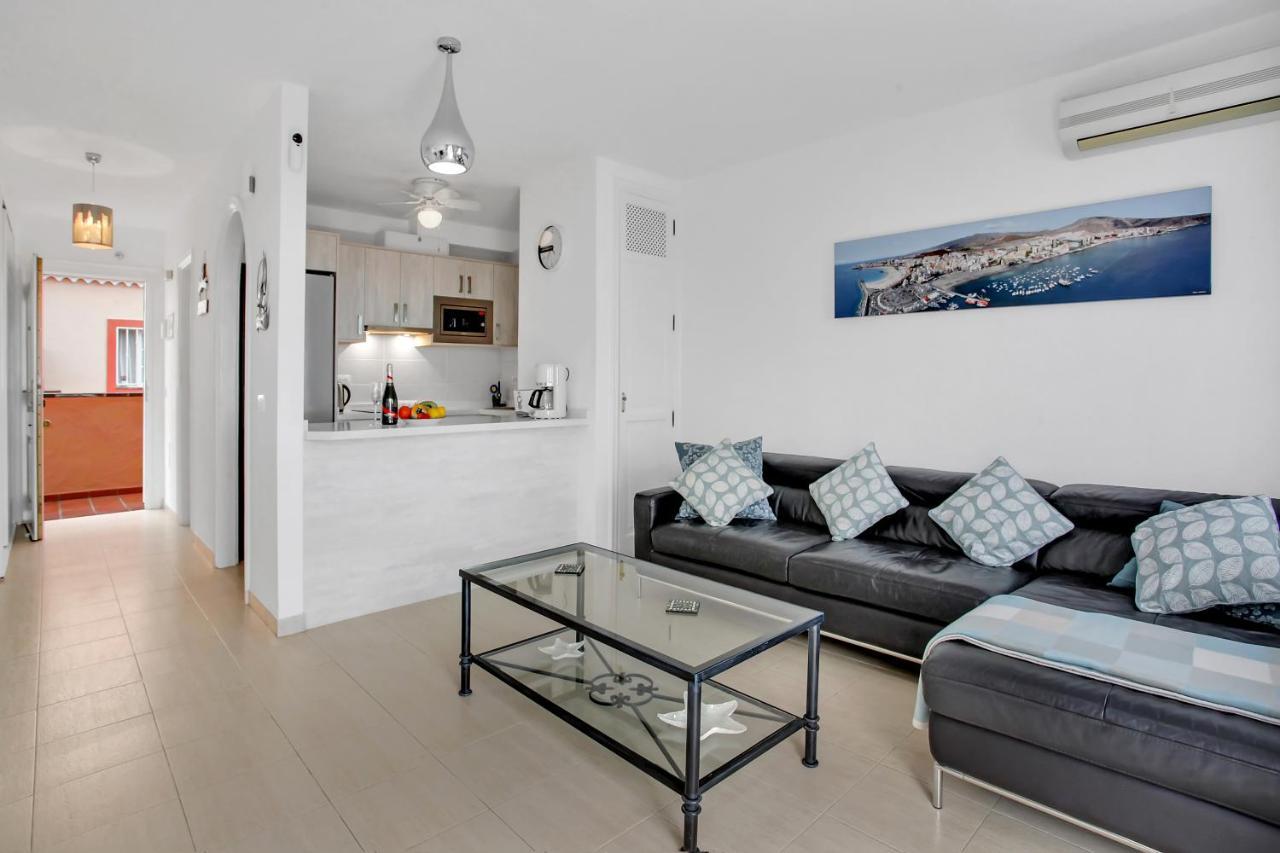 Top Floor, Sea View, Huge Terrace, Heated Pool, Garage ロスクリスティアーノス エクステリア 写真